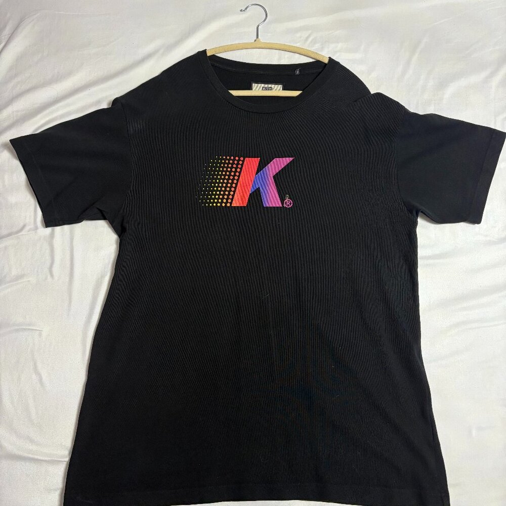 Rare Kith & Nightmares Monday Program T-Shirt – Black – Size XL